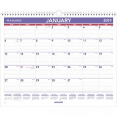 At-A-Glance Monthly Wall Calendar - Julian Dates - Monthly - 1 Year - January 2023 - December 2023 - 1 Month Single Page Layout - 15