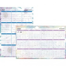 At-A-Glance Dreams Erasable Wall Planner - Julian Dates - Monthly - 12 Month - January 2023 - December 2023 - 24