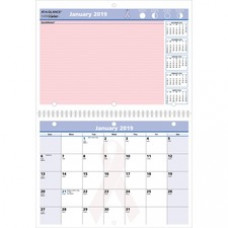 At-A-Glance QuickNotes Special Edition Monthly Wall Calendar - Julian Dates - Monthly - 1 Year - January 2023 - December 2023 - 1 Month Double Page Layout - 11
