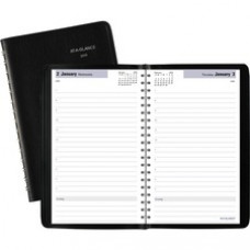 At-A-Glance DayMinder Daily Appointment Book - Julian Dates - Daily - 1 Year - January 2024 - December 2024 - 7:00 AM to 5:00 PM - Hourly - 1 Day Single Page Layout - 4 7/8" x 8" Sheet Size -