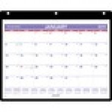 At-A-Glance Monthly Desk/Wall Calendar with Poly Holder - Julian Dates - Monthly - 1 Year - January 2023 - December 2023 - 1 Month Single Page Layout - 11