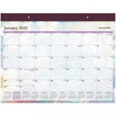 At-A-Glance Dreams Monthly Desk Pad - Monthly - 12 Month - January - December - 2.50