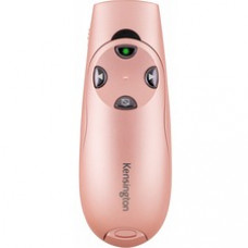 Kensington Presenter Expert Wireless With Green Laser - Rose Gold - Wireless - Radio Frequency - 2.40 GHz - Rose Gold - 1 Pack - USB - 4 Button(s)