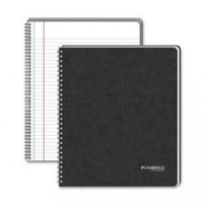 Mead Hardbound Business Notebook - Letter - 96 Sheets - Wire Bound - 0.28