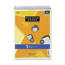 Mead 1-Subject Notepad - 100 Sheets - Wire Bound - 8 1/2