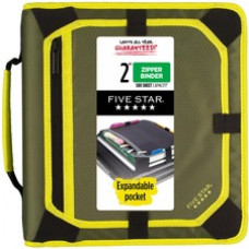 Five Star Zipper Binder With Expansion Panel, 2