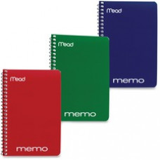 Mead Wirebound Memo Notebook - 40 Sheets - Wire Bound - 4
