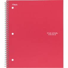 Five Star Wirebound 1-subject Notebook - Ring - Bend Resistant, Crack Resistant - 1Each