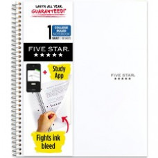 Mead Five Star Wirebound Notebook, 1 Subject, College Ruled, 11