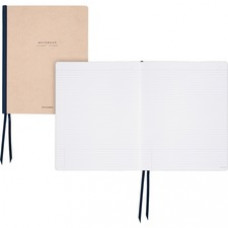At-A-Glance Meeting Notebook Twin Wire - 80 Sheets - Case Bound - Ruled - 8 3/4
