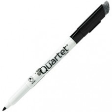 Quartet® Classic Low Odor Dry-Erase Markers - Fine Marker Point - Bullet Marker Point Style - Black - 12 / Dozen