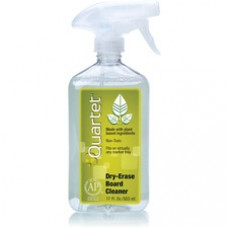 Quartet® Whiteboard Cleaning Spray, 17 oz. - 17 fl oz - Non-toxic, Ghost Resistant, Stain Resistant, Non-toxic, Low Odor - White - 1Each