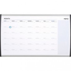 Quartet® Arc™ Cubicle Whiteboard Calendar - 18