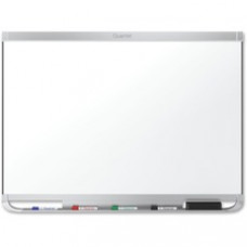 Quartet® Prestige® 2 DuraMax® Porcelain Magnetic Whiteboard, 4' x 3', Aluminum Frame - 48