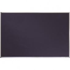 Quartet® Porcelain Black Chalkboard, Magnetic, 3' x 4', Aluminum Frame - 36
