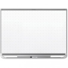 Quartet® Prestige® 2 Total Erase®Magnetic Whiteboard, 4' x 3', Graphite Finish Frame - 48