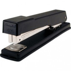 Swingline® Light Duty Standard Stapler, 20 Sheets, Black - 20 Sheets Capacity - 210 Staple Capacity - Full Strip - 1/4" Staple Size - Black
