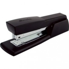 Swingline® Light Duty Desk Stapler, 20 Sheets, Black - 20 Sheets Capacity - 210 Staple Capacity - Full Strip - 1/4