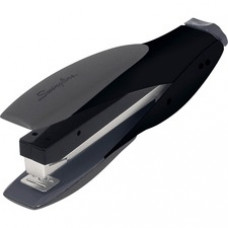 Swingline® SmartTouch™ Stapler - 25 Sheets Capacity - 210 Staple Capacity - Full Strip - 1/4" Staple Size - Black, Gray