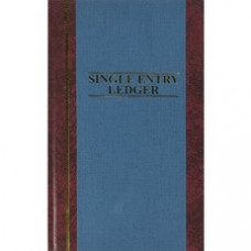 Wilson Jones S300 Single Entry Ledger Book - 150 Sheet(s) - 7 1/4