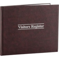 Wilson Jones 112-Page Visitor Register Book - 1,500 Entries - 56 Sheet(s) - Letter - 8 1/4