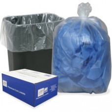 Webster Clear Linear Low-Density Can Liners - Small Size - 16 gal Capacity - 24