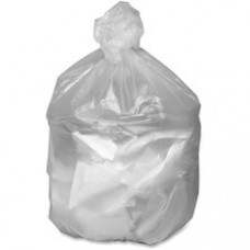 Webster Translucent Waste Can Liners - Large Size - 45 gal - 40