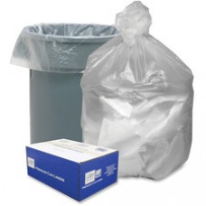 Webster Translucent Waste Can Liners - Extra Large Size - 56 gal - 43
