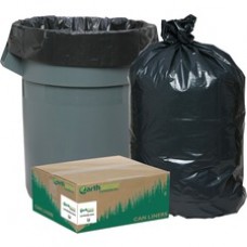 Webster Reclaim Heavy-Duty Recyled Can Liners - Small Size - 10 gal - 24