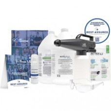 Afflink Rest Assured Bundle w/Handheld Electrostatic Sprayer - Multi, White - 1 / Kit