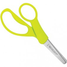 Westcott School 5" Blunt Lefty Scissors - 5" Overall Length - Left - Stainless Steel - Blunted Tip - Bright Assorted - 1 Each