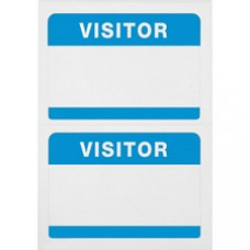Advantus Self-Adhesive Visitor Badges - 