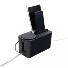Bluelounge Cable Box Mini Station - Cable Box - Black - 1 Pack