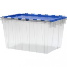 Akro-Mils KeepBox Container with Attached Lid - External Dimensions: 21.5
