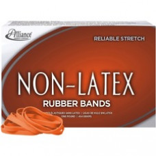 Alliance Rubber 37646 Non-Latex Rubber Bands - Size #64 - 1 lb. box contains approx. 380 bands - 3 1/2