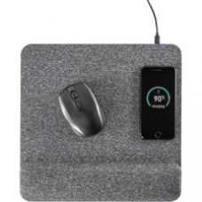 Allsop PowerTrack Plush Wireless Charging Mousepad - (32304) - 1.85