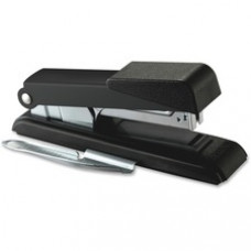 Bostitch B8 PowerCrown Flat Clinch Premium Stapler - 40 Sheets Capacity - 105 Staple Capacity - Half Strip - Black
