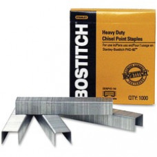 Bostitch PHD-60 Stapler Heavy Duty Premium Staples - Heavy Duty - Holds 60 Sheet(s) - for Paper - Chisel Point - Silver - Steel - 1000 / Box