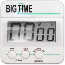 Ashley Big Time Digital Timer - Desktop - For Sports - White, Black