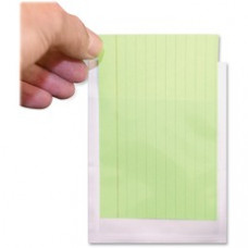 Ashley Library Pockets - Clear - 25 / Pack