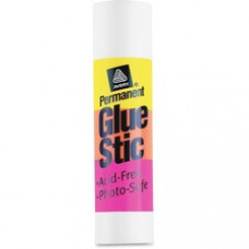 Avery® Permanent Glue Stic - 1.27 oz - Fabric, Polystyrene - Non-toxic, Odorless - 1 Each - White