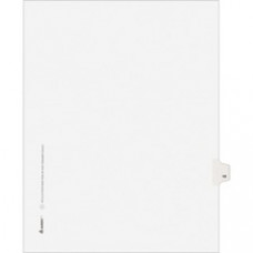 Avery® Individual Legal Exhibit Dividers - Avery Style - 1 Printed Tab(s) - Digit - 18 - 1 Tab(s)/Set - 8.5