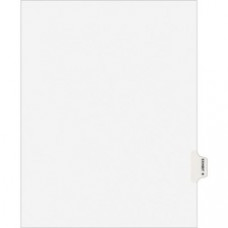 Avery® Individual Legal Exhibit Dividers - Avery Style - 1 Printed Tab(s) - Character - R - 8.5 Divider Width x 11" Divider Length - Letter - White Paper Divider - Paper Tab(s) - 25 / Pack