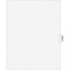 Avery® Individual Legal Exhibit Dividers - Avery Style - 10 x Divider(s) - Printed Tab(s) - Character - Z - 10 Tab(s)/Set - 8.5