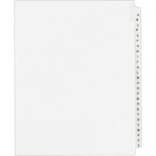 Avery® Standard Collated Legal Exhibit Divider Sets - Avery Style - 25 x Divider(s) - Printed Tab(s) - Character - A-Z - 26 Tab(s)/Set - 8.5" Divider Width x 11" Divider Length - Letter - White Paper Divider - White Tab(s) - 