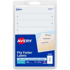 Avery® Removable File Folder Labels - 21/32