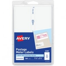 Avery® Postage Meter Labels, Permanent Adhesive, 1-1/2