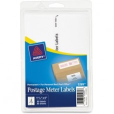 Avery® Postage Meter Labels for Personal Post Office, 1-25/32
