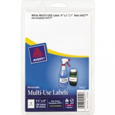 Avery® Removable ID Labels - Removable Adhesive - 4