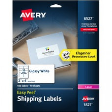 Avery® Easy Peel Glossy Shipping Labels - 2